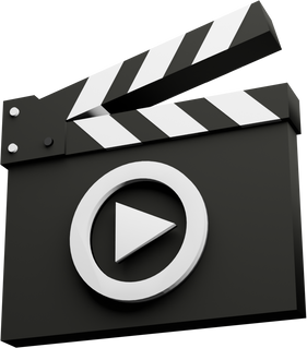 Film Icon 3D Render